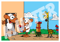 Geburtstagskarte "Freunde"