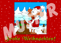 Weihnachtskarte "Geschenke" 
