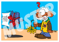 Geburtstagskarte "Clown"