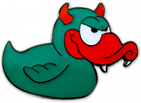 Geo-Coin 'Devil-Duck' - Limited-Edition