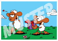 Geburtstagskarte "Love" 